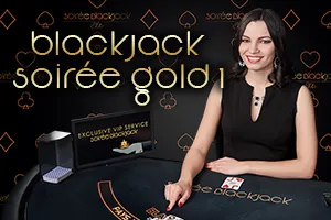 Blackjack Soirée Gold 1 - ATHENA777