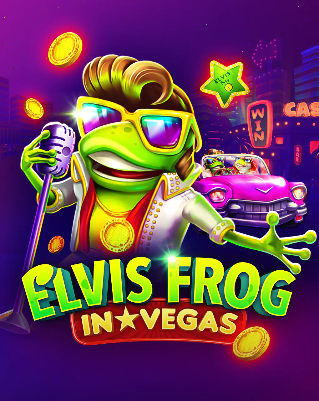 Bgaming : Elvis Frog In Vegas - ATHENA777