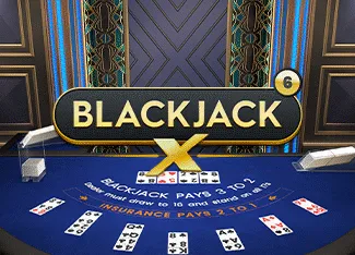 Blackjack X 6 - Azure - ATHENA777