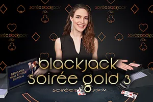Blackjack Soirée Gold 3 - ATHENA777