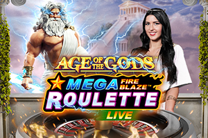 Mega Fire Blaze Age Of Gods Roulette Live - ATHENA777