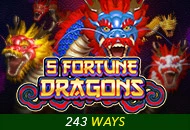 Spadegaming : 5 Fortune Dragons - ATHENA777